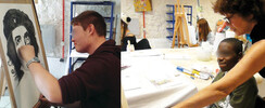 ARTS LOISIRS CREATIONS ORMESSON - Cours dessin-peinture Ados 