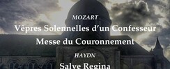 MESSE DU COURONNEMENT Mozart et SALVE REGINA Haydn