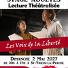 Stage lecture théâtralisée « Les Voix de la Liberté »